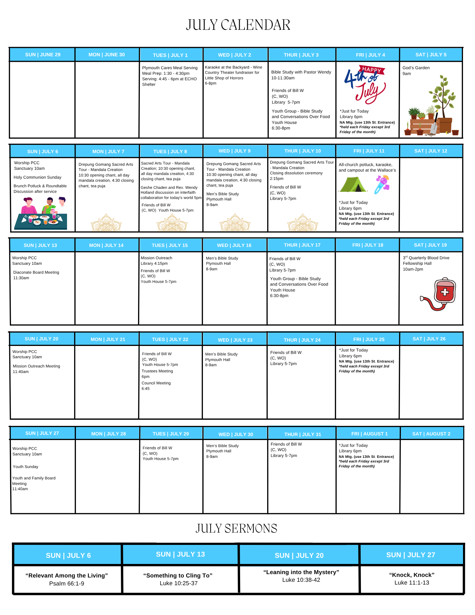 May Beacon 2023 Calendar